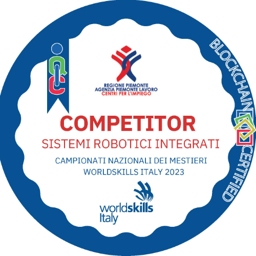 Competitor Sistemi robotici integrati ai Campionati dei Mestieri WorldSkills Italy 2023